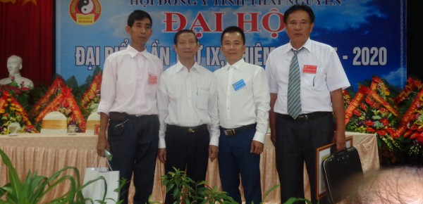 Lương y Nguyễn Ngọc Đông tham dự đại hội Hội Đông y tỉnh Thái Nguyên lần thứ IX